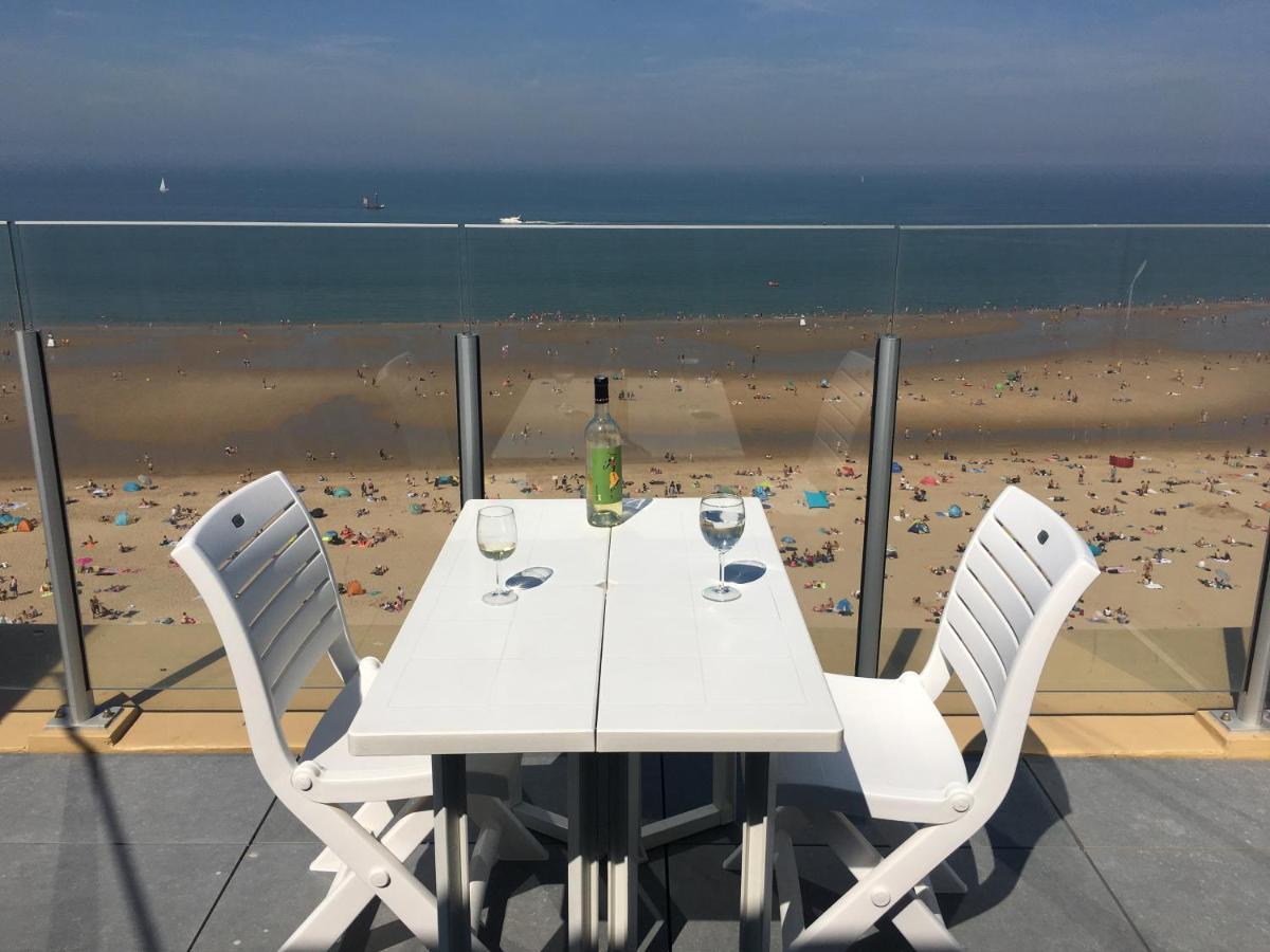 Ferienwohnung Penthouse Seafront Ostende Exterior foto